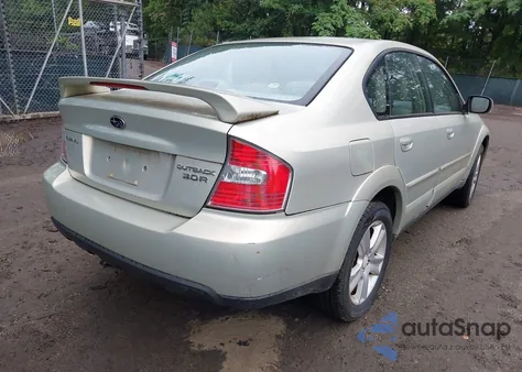 2005 Subaru Outback 3.0R z USA, uszkodzony, nr VIN 4S4BL84CX54224584